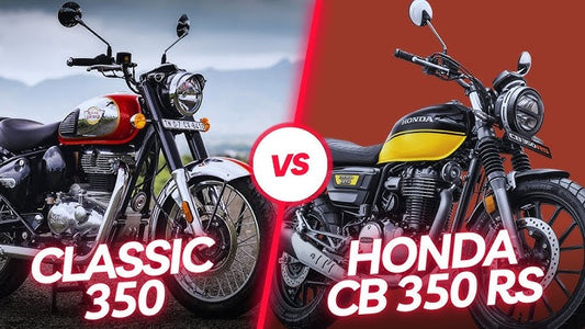 Honda CB350rs vs Royal Enfield Classic 350